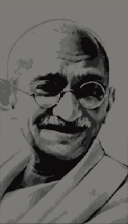 Portrait Mohandas Karamchand GANDHI